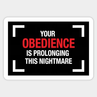 Your Obedience Sticker